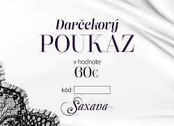 Elektronický darčekový poukaz - 60 eur