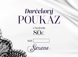 Elektronický darčekový poukaz - 80 eur