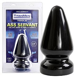 Ass Servant análny kolík (čierny)