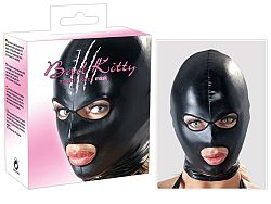 Bad Kitty - lesklá maska s otvorom na oči a ústa
