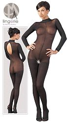 Catsuit with Lace Collar ML