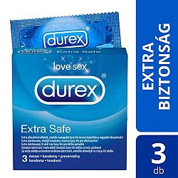 Durex extra safe - bezpečné kondómy (3 ks)