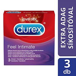 Durex Feel Intimate - tenkostenné kondómy (3 ks)