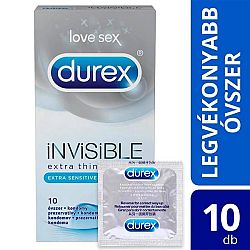 Durex Invisible – extra sensitívne kondómy (10ks)
