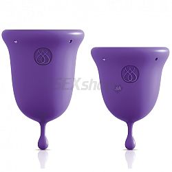 Jimmyjane - Intimate Care Menstrual Cups priehľadné