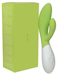 LELO Ina 2 - duo vibrátor (limetkový)