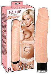 Nature Skin Big Vibe - realistický vibrátor (22 cm)