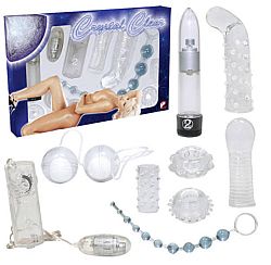 You2Toys Crystal Clear - erotická súprava (9 dielna)