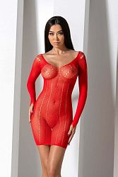 Červené sexi šaty BS101