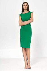 Zelené midi šaty S220
