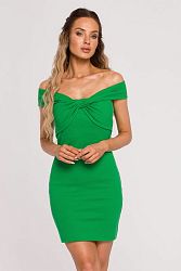 Zelené mini šaty M681