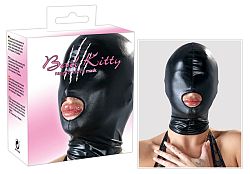 Bad Kitty - lesklá maska s otvorom na ústa
