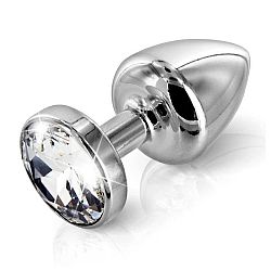 DIOGOL - ANNI BUTT PLUG ROUND STAINLESS STEEL 30MM