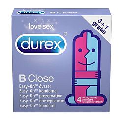 Durex Be Close - extra klzké kondómy (4 ks)