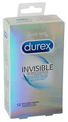 Durex Invisible - extra tenké kondómy (12 ks)