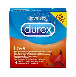 Durex kondómy Love - Easy-on kondómy (4 ks)