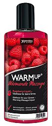 JoyDivision Warm Up Rasberry - hrejivý masážný olej malinový (150ml)
