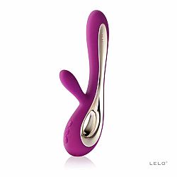 LELO Soraya – vibrátor s ramenom na klitoris (fialový)