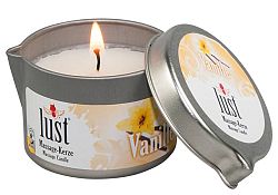 Lust masážna sviečka (50 ml) - vanilka