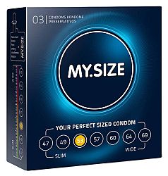 MY SIZE kondómy - 53 mm (3 ks)