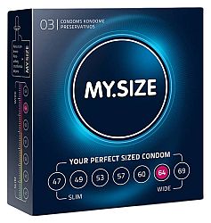 MY SIZE kondómy - 64 mm (3 ks)