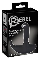 Rebel - Cordless, knockout prostate transducer (black)
