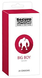 Secura Big Boy - 60 mm kondómy (24 ks)