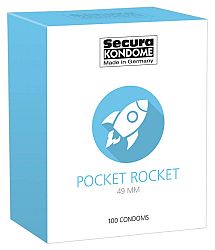 Secura Pocket Rocket - kondómy s priemerom 49mm (100ks)