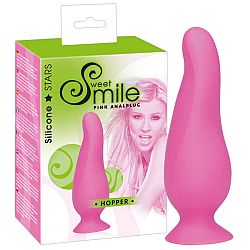 SMILE Hopper ružový análny stimulátor - malý