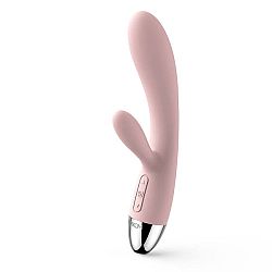 Svakom Alice - vibrátor s ramenom na klitoris (slabo ružový)