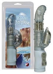You2Toys Danny Dolphin - vibrátor s ramenom na klitoris (21 cm)