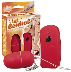 You2Toys Lust Control Red - bezdrátové vibračné vajíčko
