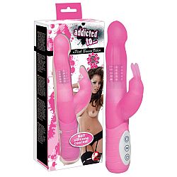 You2Toys Pink Bunny - vibrátor s ramenom na klitoris (21,5 cm)