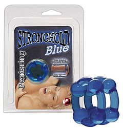 You2Toys Stronghold Blue - krúžok na penis modrý